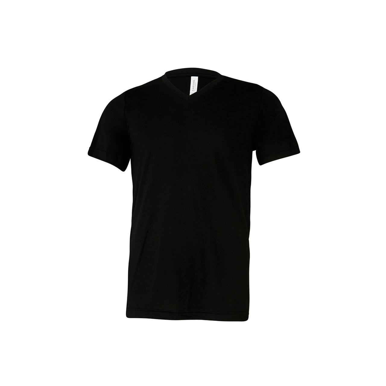 6 Pack: BELLA+CANVAS® Short Sleeve V-Neck Adult Unisex Cotton Jersey T-Shirt